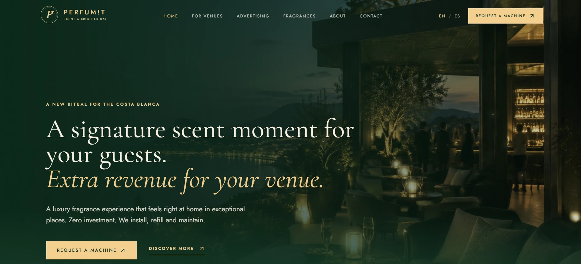 Screenshot van perfumit.es